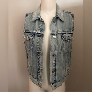 Jcrew (not factory) Distressed Denim Vest